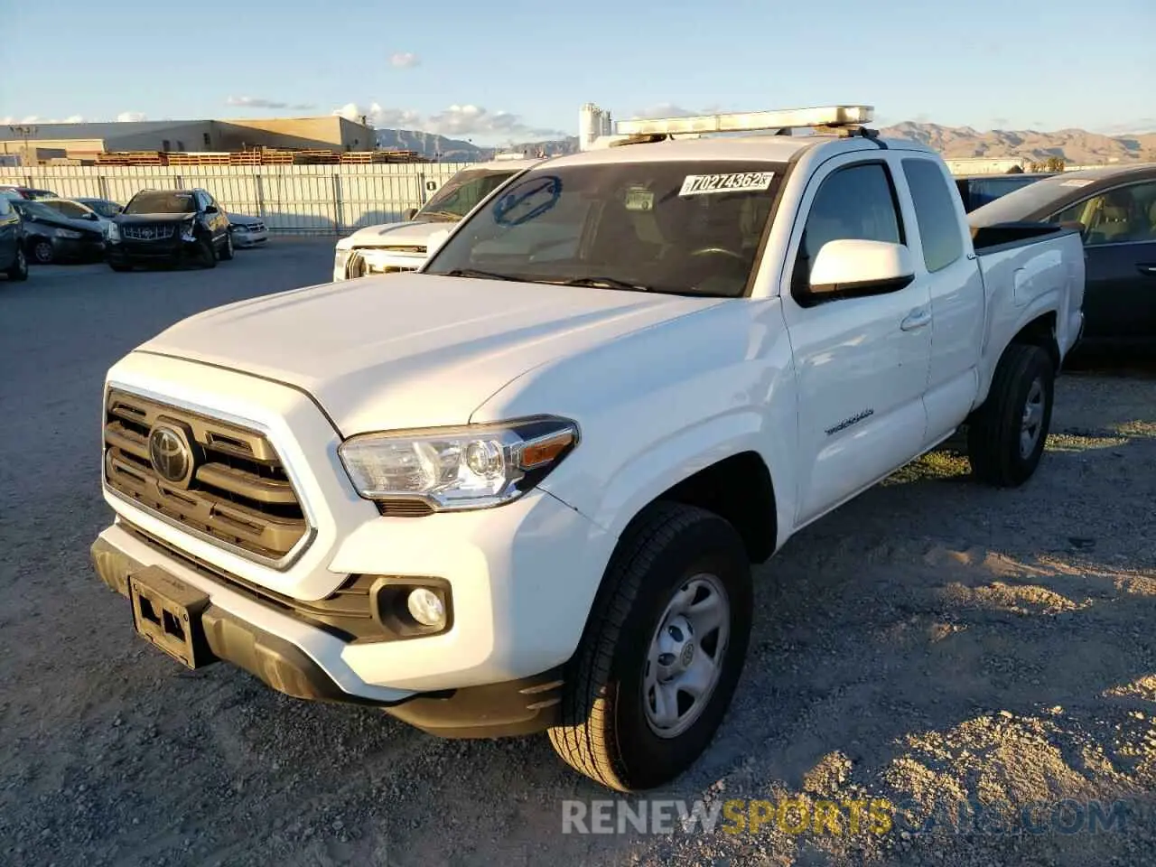 1 fotografías del automóvil dañado 5TFRX5GNXKX158504 TOYOTA TACOMA 2019