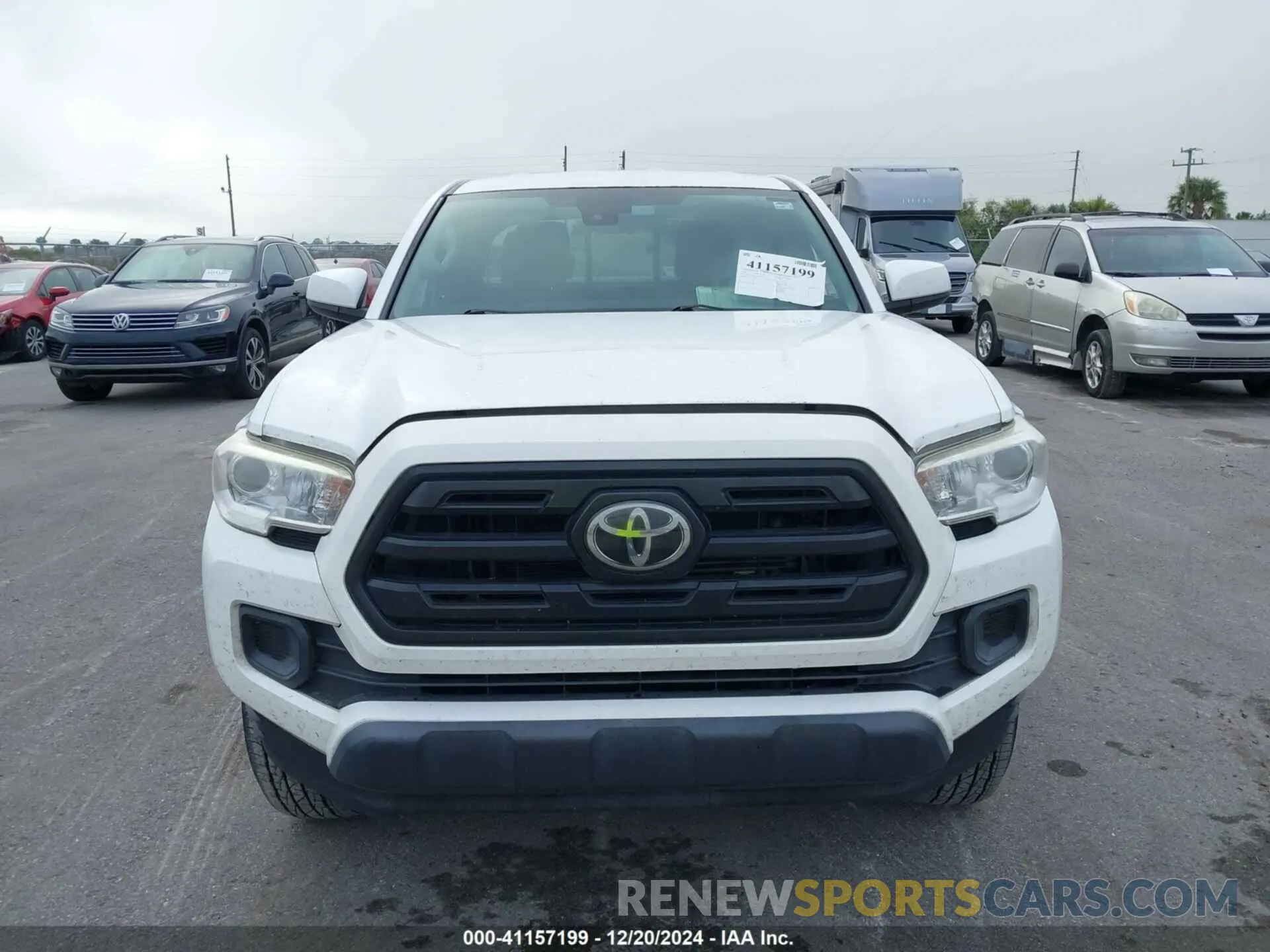 6 fotografías del automóvil dañado 5TFRZ5CN2KX084656 TOYOTA TACOMA 2019