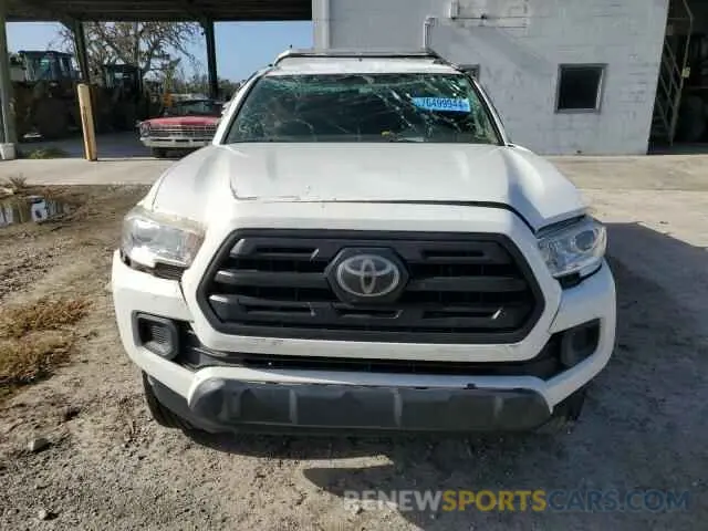 5 fotografías del automóvil dañado 5TFRZ5CN5KX074185 TOYOTA TACOMA 2019