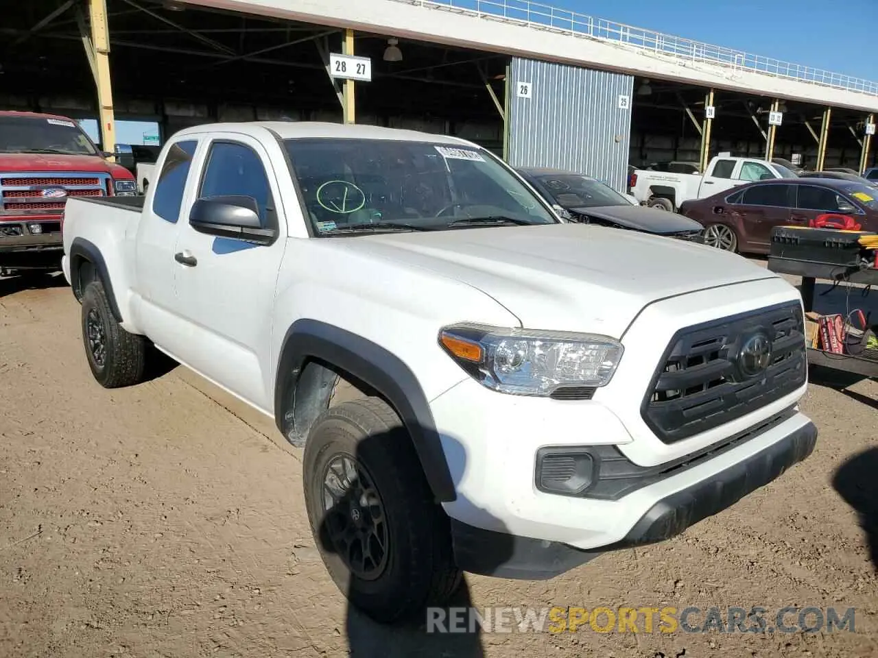 1 fotografías del automóvil dañado 5TFRZ5CN9KX081334 TOYOTA TACOMA 2019