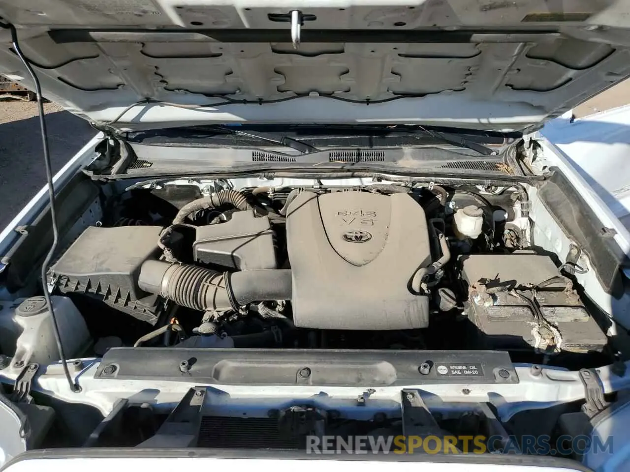 7 fotografías del automóvil dañado 5TFRZ5CN9KX081334 TOYOTA TACOMA 2019
