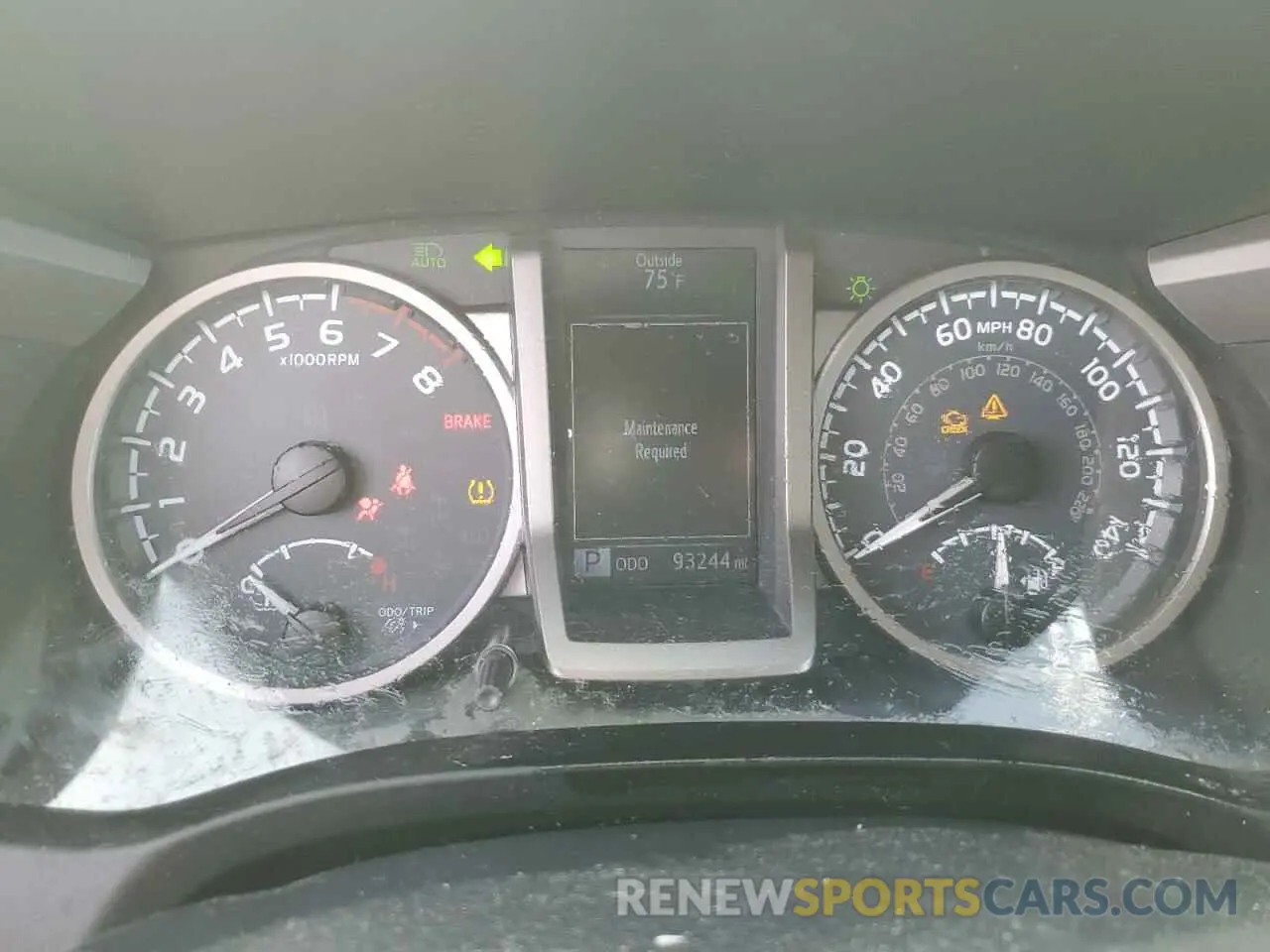 9 fotografías del automóvil dañado 5TFRZ5CN9KX084007 TOYOTA TACOMA 2019