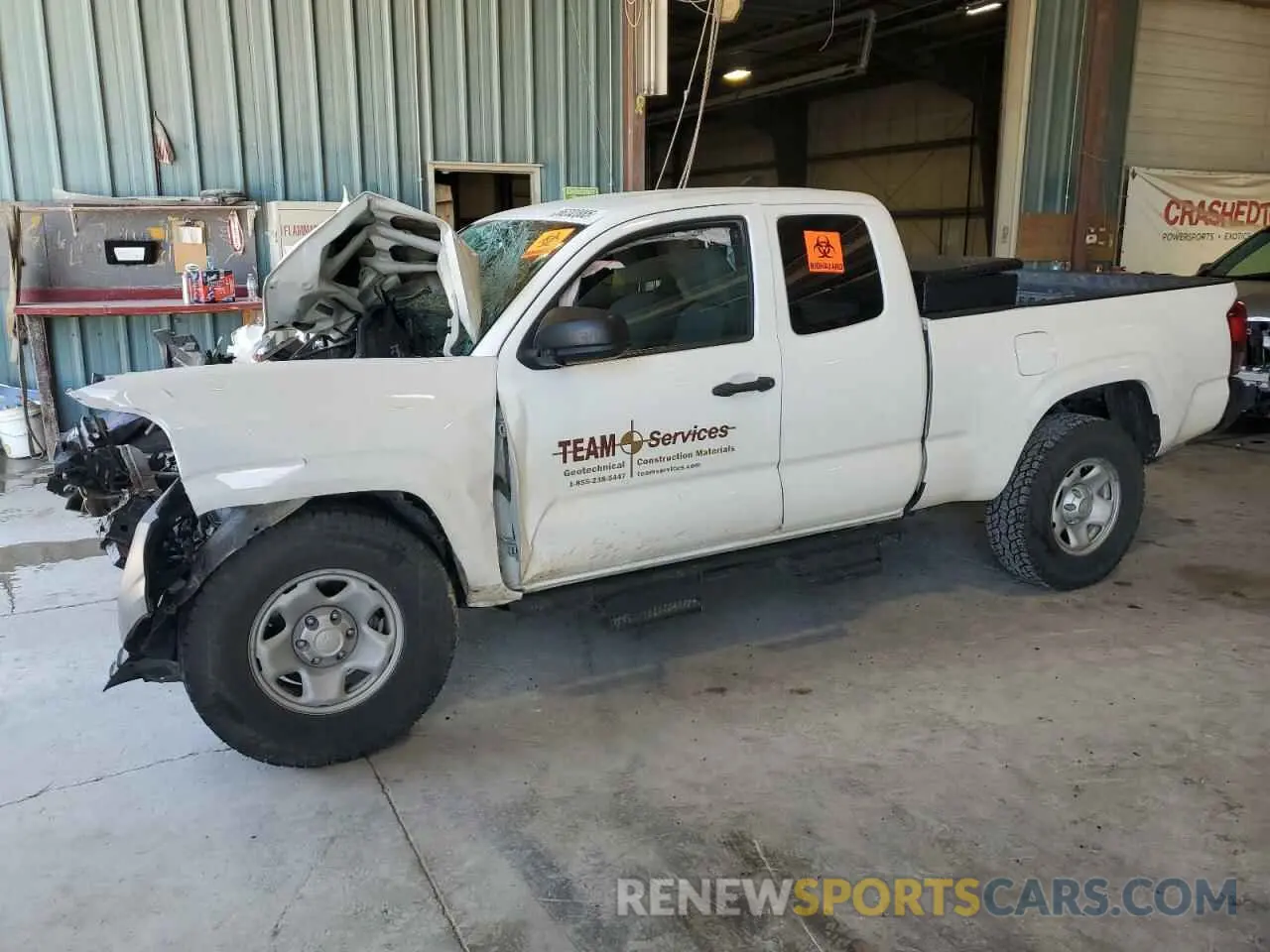 1 fotografías del automóvil dañado 5TFSX5EN0KX063759 TOYOTA TACOMA 2019
