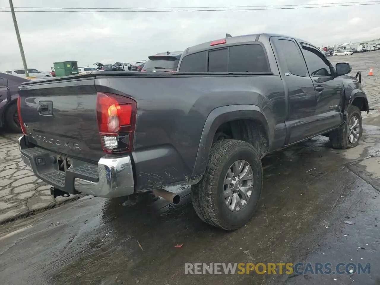 3 fotografías del automóvil dañado 5TFSX5EN0KX069786 TOYOTA TACOMA 2019