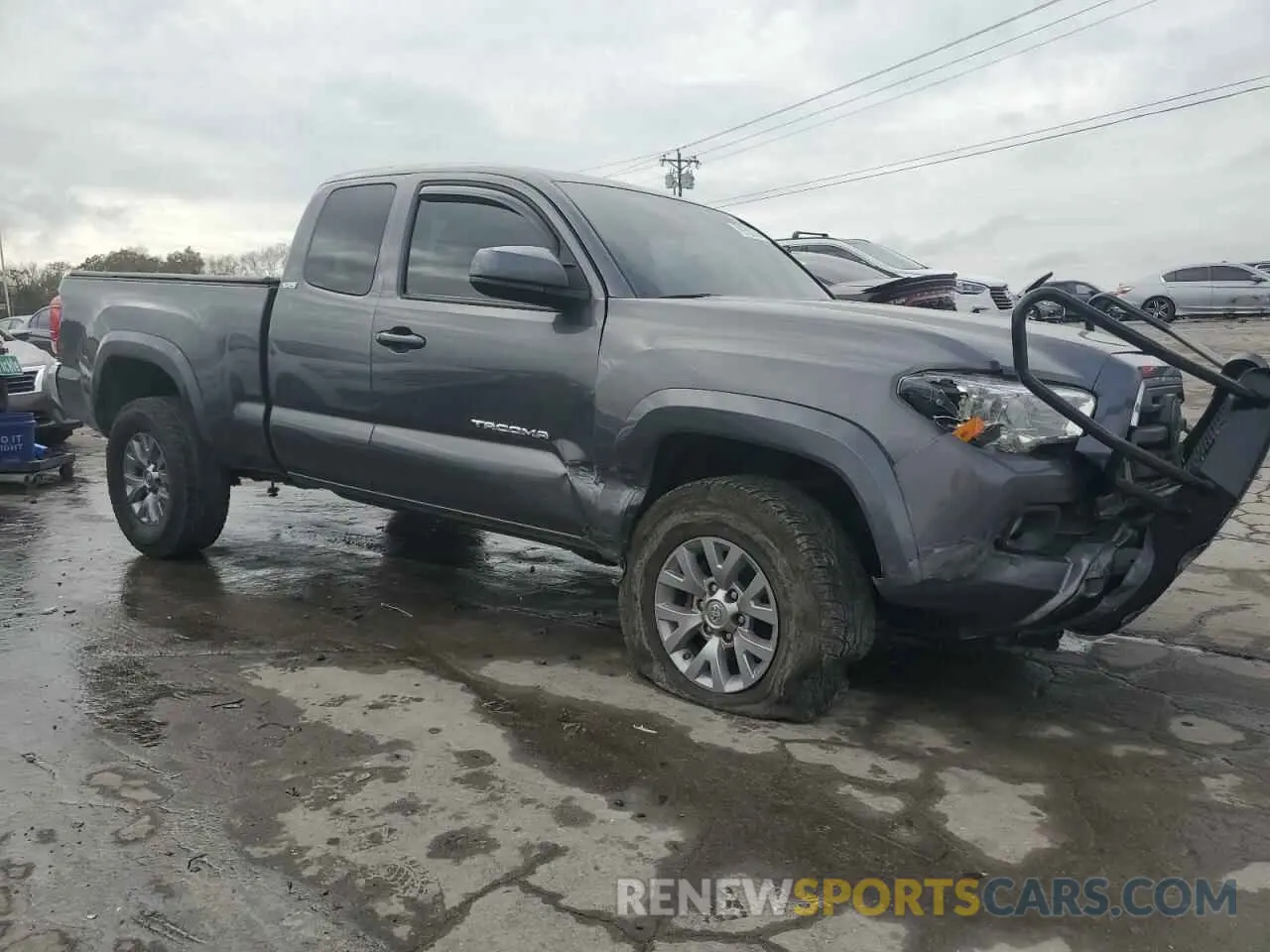 4 fotografías del automóvil dañado 5TFSX5EN0KX069786 TOYOTA TACOMA 2019