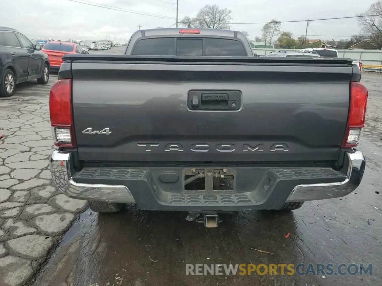 6 fotografías del automóvil dañado 5TFSX5EN0KX069786 TOYOTA TACOMA 2019