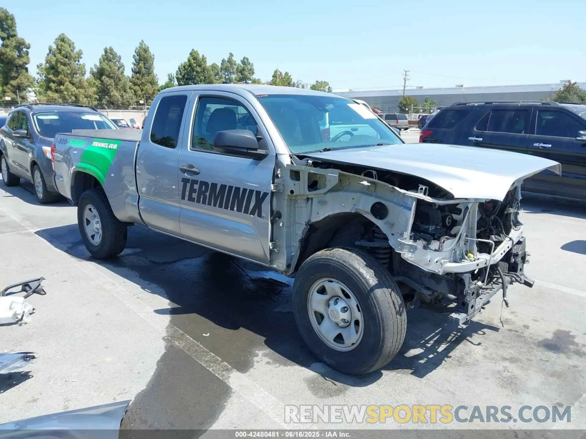 1 fotografías del automóvil dañado 5TFSX5EN2KX067912 TOYOTA TACOMA 2019