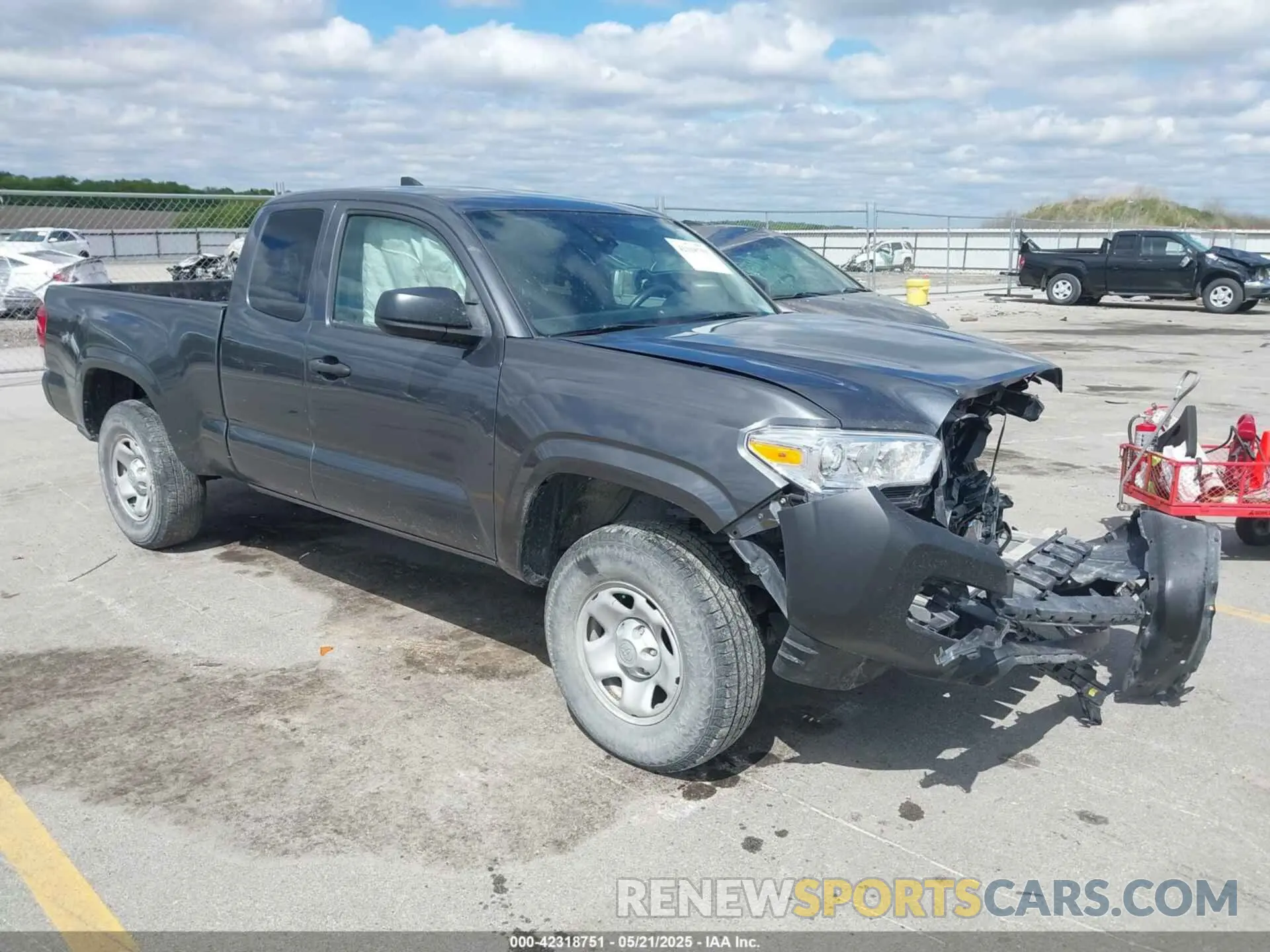 1 fotografías del automóvil dañado 5TFSX5EN4KX070181 TOYOTA TACOMA 2019