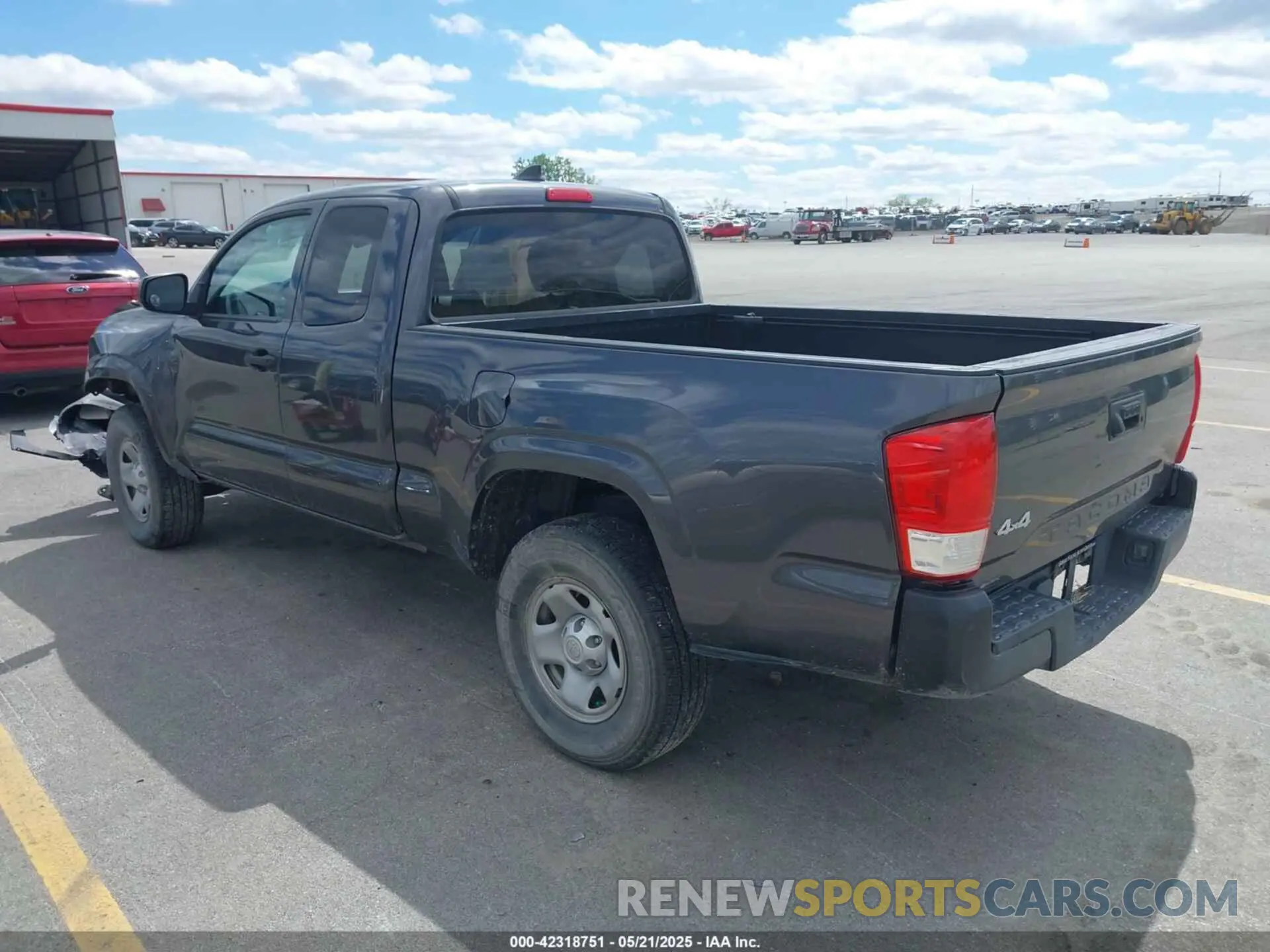 3 fotografías del automóvil dañado 5TFSX5EN4KX070181 TOYOTA TACOMA 2019