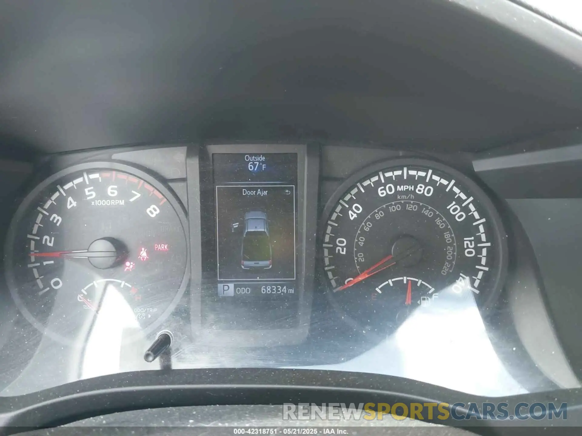 7 fotografías del automóvil dañado 5TFSX5EN4KX070181 TOYOTA TACOMA 2019