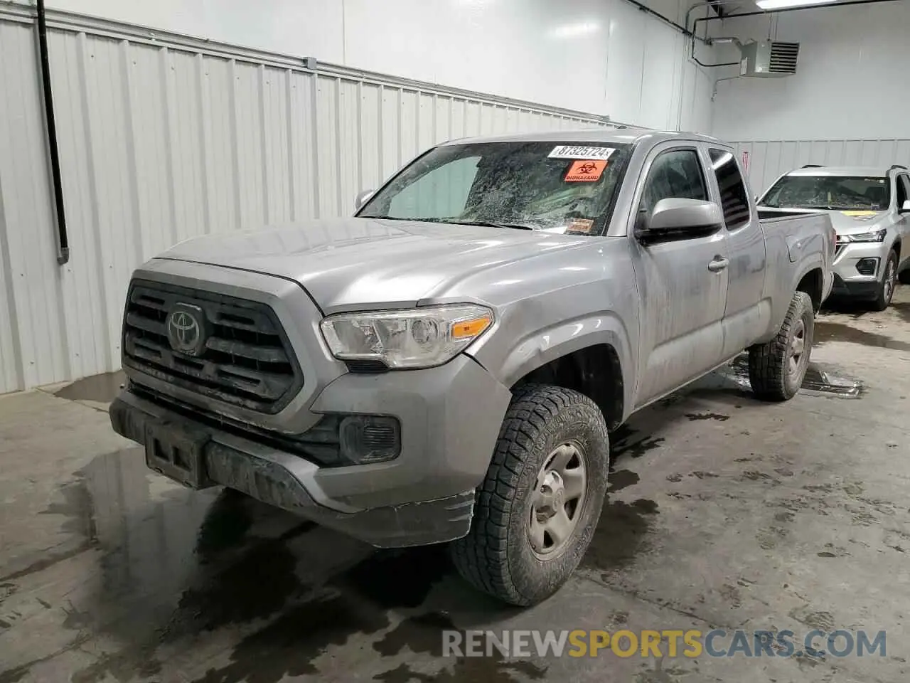 1 fotografías del automóvil dañado 5TFSX5EN5KX066804 TOYOTA TACOMA 2019