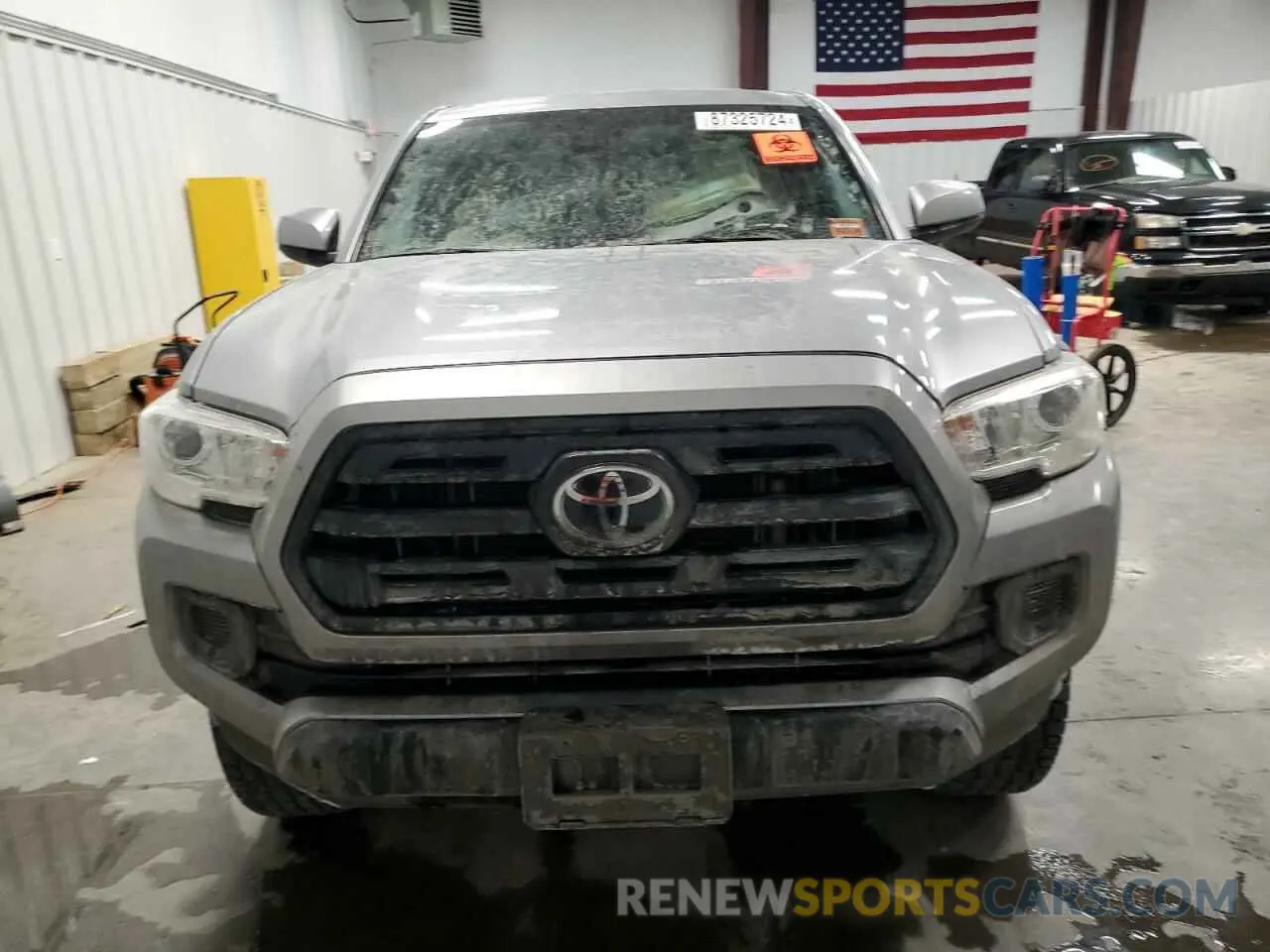 5 fotografías del automóvil dañado 5TFSX5EN5KX066804 TOYOTA TACOMA 2019