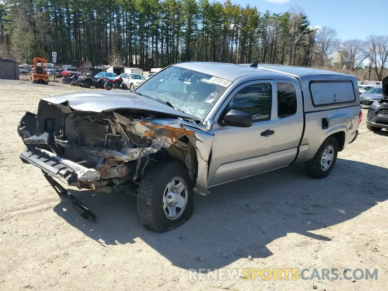 1 fotografías del automóvil dañado 5TFSX5EN5KX068701 TOYOTA TACOMA 2019