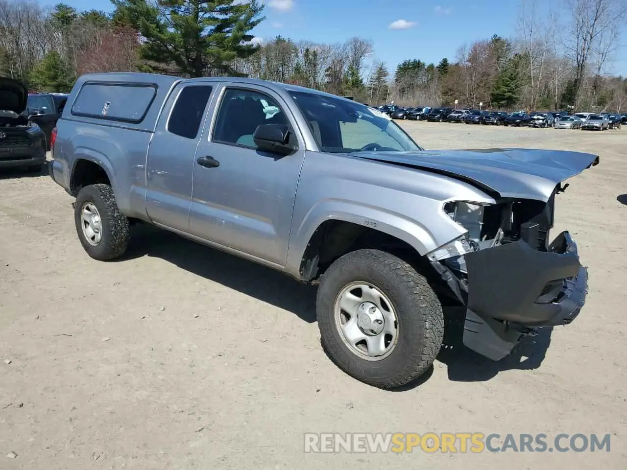 4 fotografías del automóvil dañado 5TFSX5EN5KX068701 TOYOTA TACOMA 2019