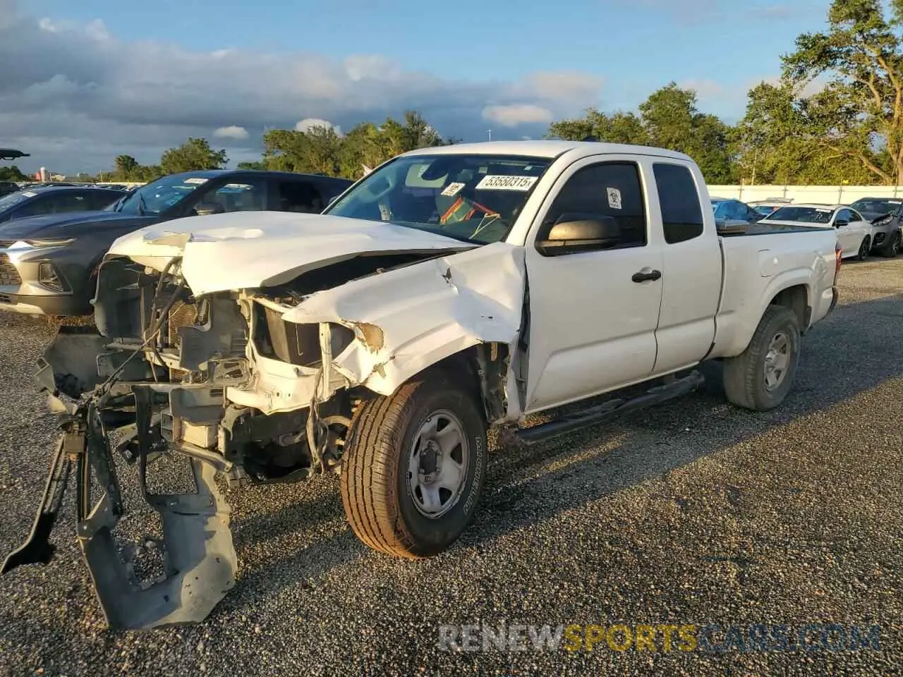1 fotografías del automóvil dañado 5TFSX5EN5KX070111 TOYOTA TACOMA 2019