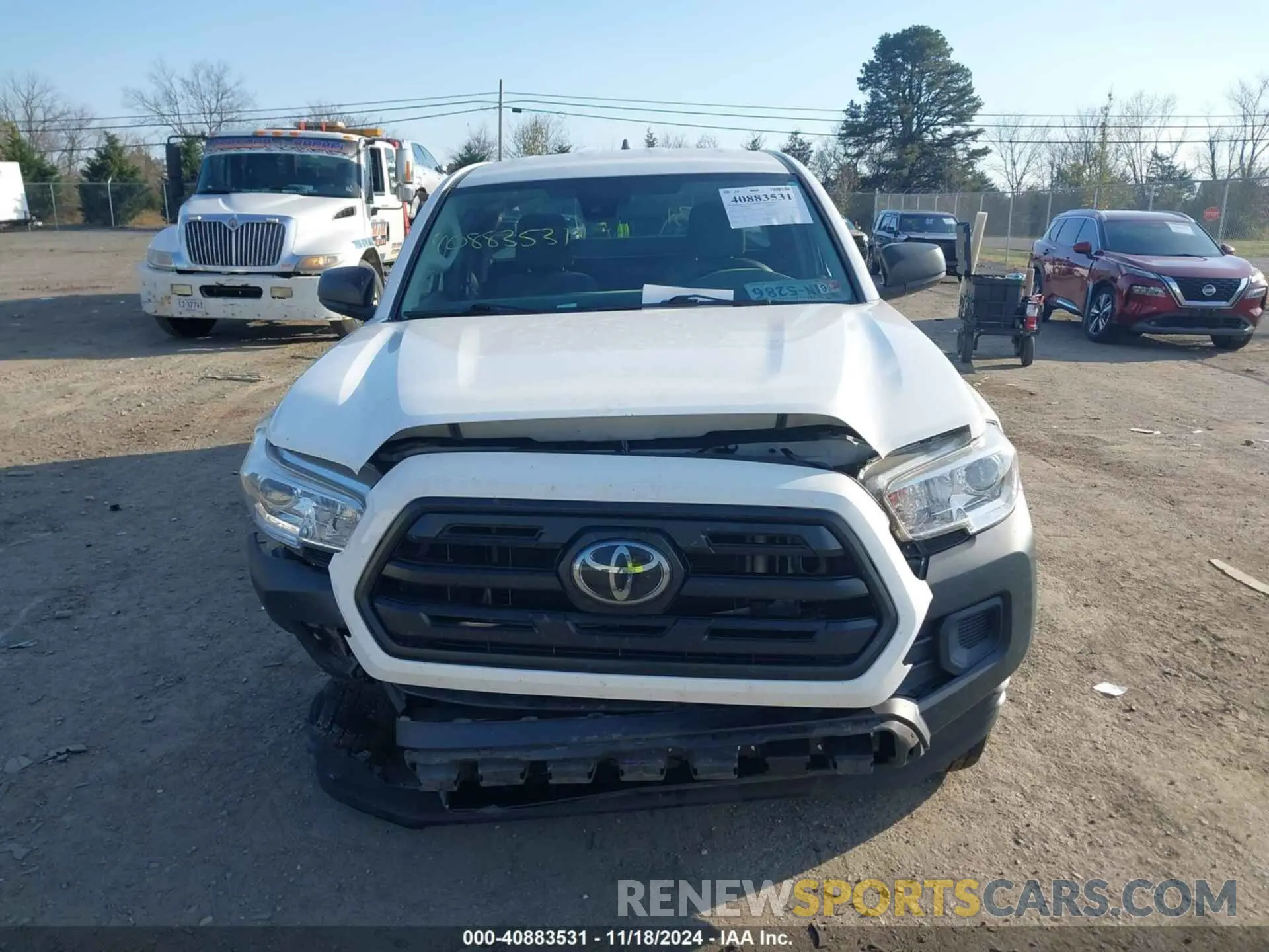 11 fotografías del automóvil dañado 5TFSX5EN6KX066410 TOYOTA TACOMA 2019