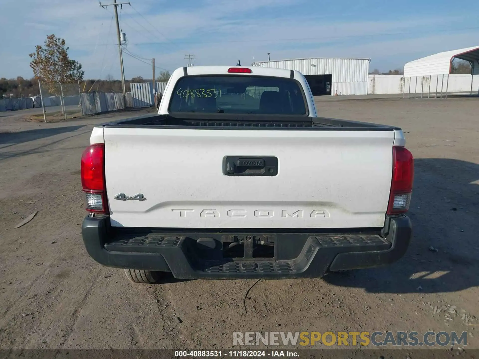 15 fotografías del automóvil dañado 5TFSX5EN6KX066410 TOYOTA TACOMA 2019