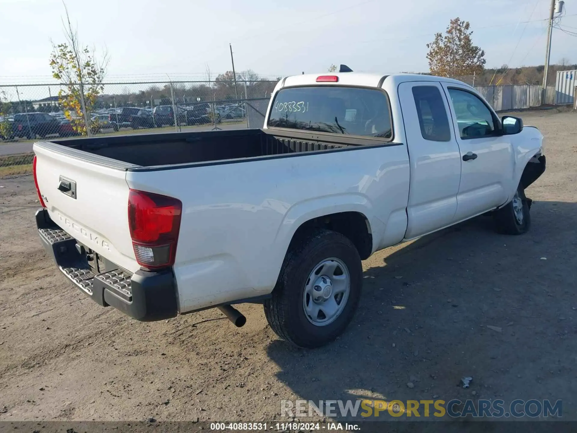 4 fotografías del automóvil dañado 5TFSX5EN6KX066410 TOYOTA TACOMA 2019