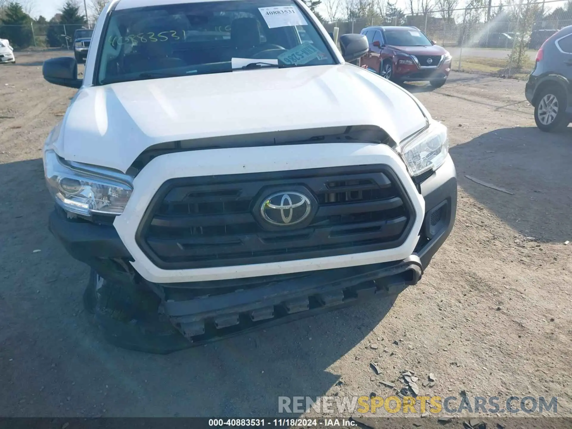 6 fotografías del automóvil dañado 5TFSX5EN6KX066410 TOYOTA TACOMA 2019