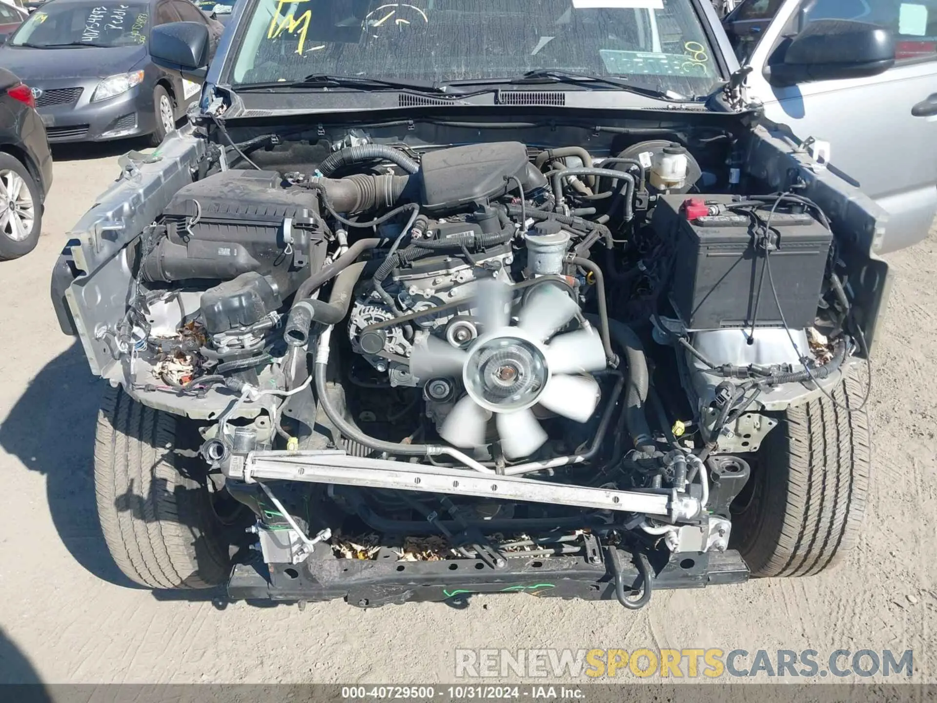 10 fotografías del automóvil dañado 5TFSX5EN6KX066715 TOYOTA TACOMA 2019