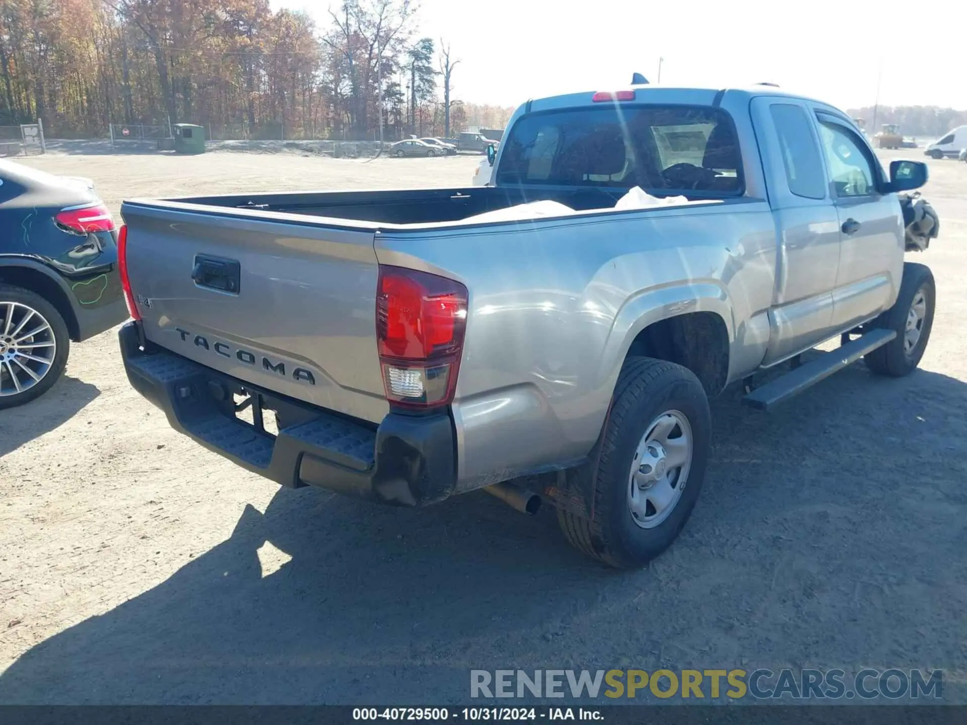 4 fotografías del automóvil dañado 5TFSX5EN6KX066715 TOYOTA TACOMA 2019
