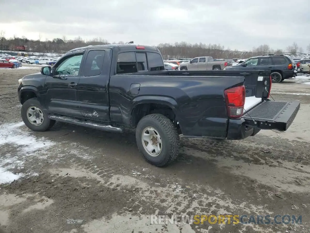 2 fotografías del automóvil dañado 5TFSX5EN6KX070926 TOYOTA TACOMA 2019