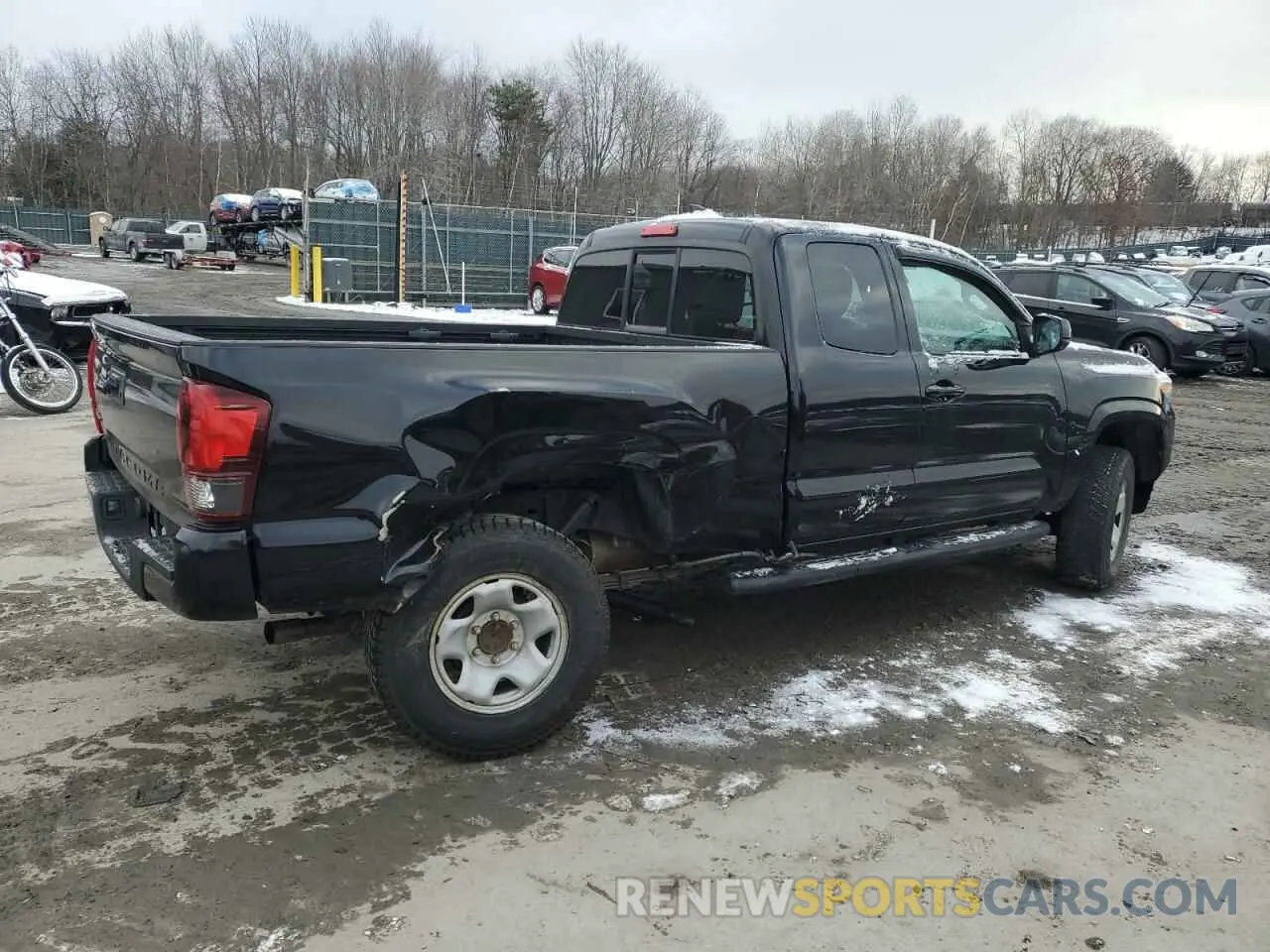 3 fotografías del automóvil dañado 5TFSX5EN6KX070926 TOYOTA TACOMA 2019