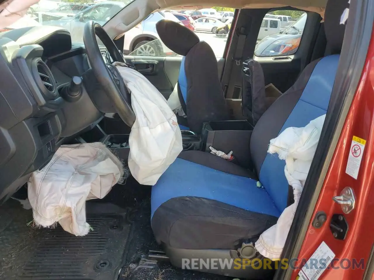 7 fotografías del automóvil dañado 5TFSX5EN8KX065520 TOYOTA TACOMA 2019