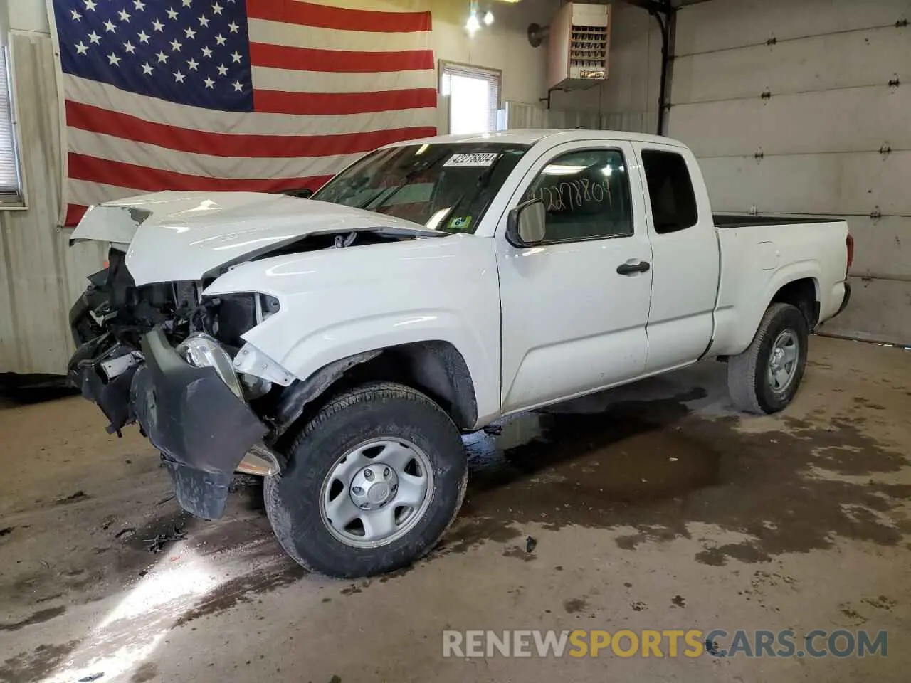 1 fotografías del automóvil dañado 5TFSX5EN9KX066319 TOYOTA TACOMA 2019