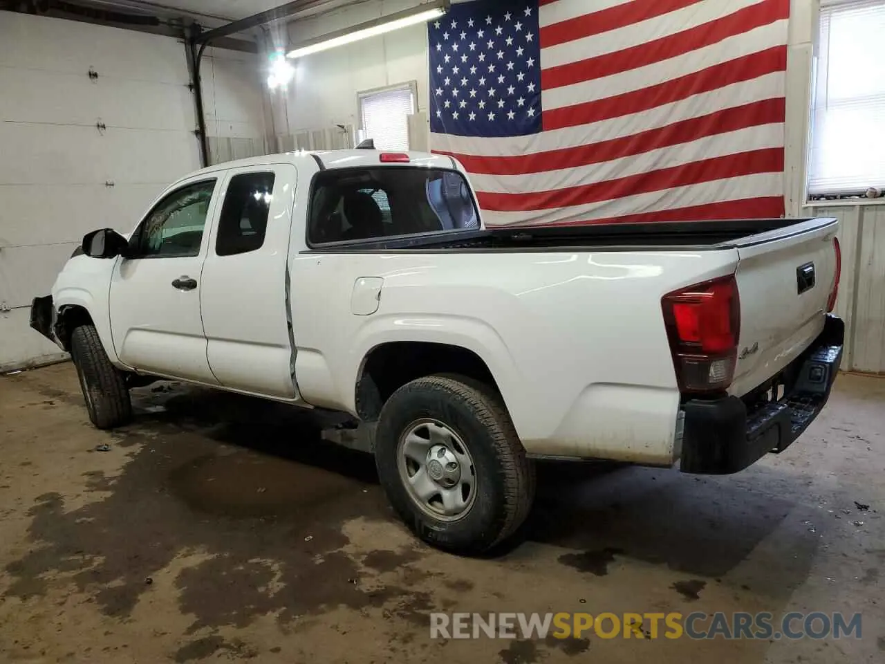 2 fotografías del automóvil dañado 5TFSX5EN9KX066319 TOYOTA TACOMA 2019