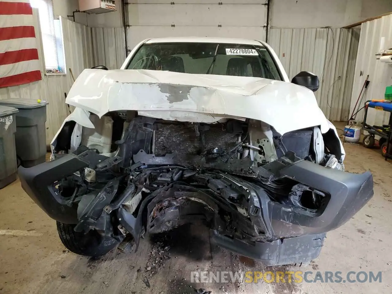 5 fotografías del automóvil dañado 5TFSX5EN9KX066319 TOYOTA TACOMA 2019