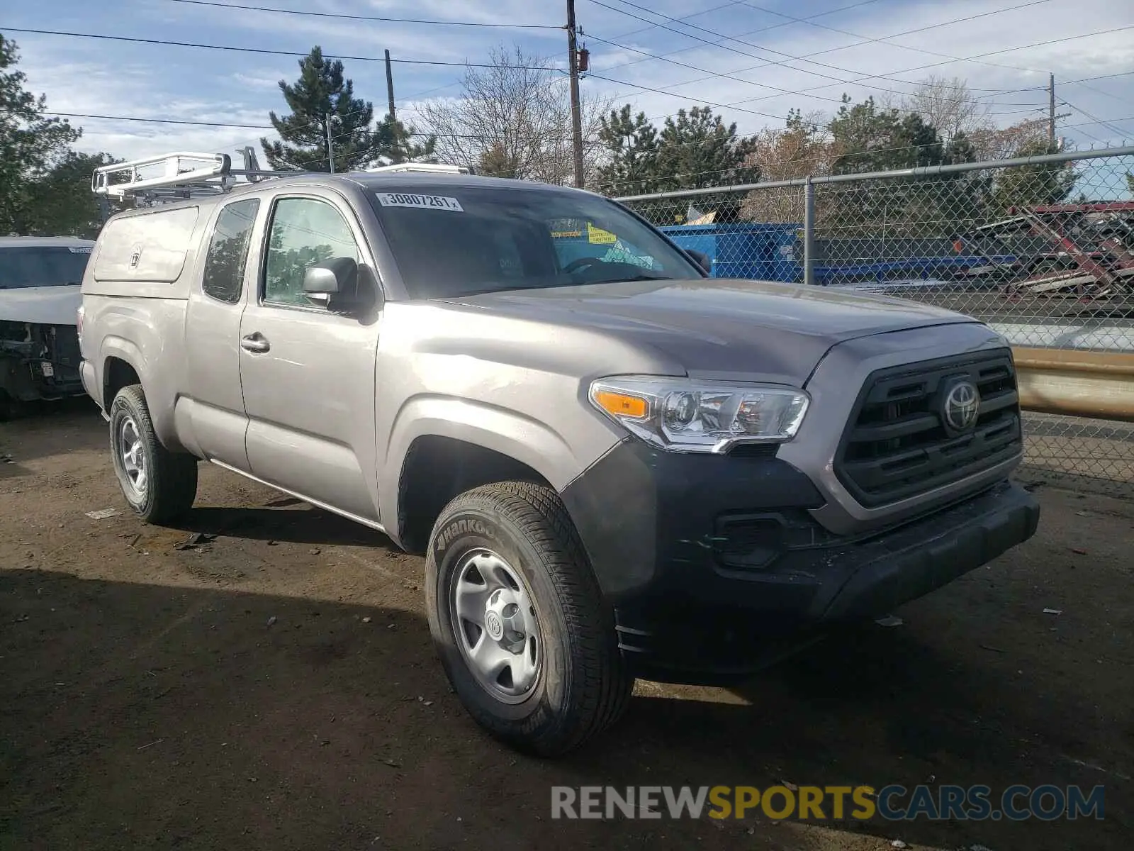 1 fotografías del automóvil dañado 5TFSX5EN9KX067759 TOYOTA TACOMA 2019