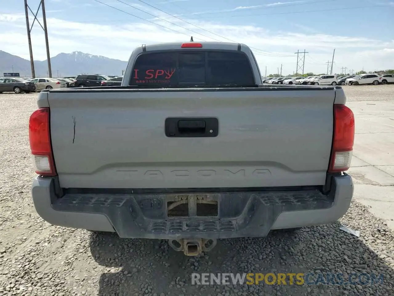 6 fotografías del automóvil dañado 5TFSZ5AN0KX181679 TOYOTA TACOMA 2019