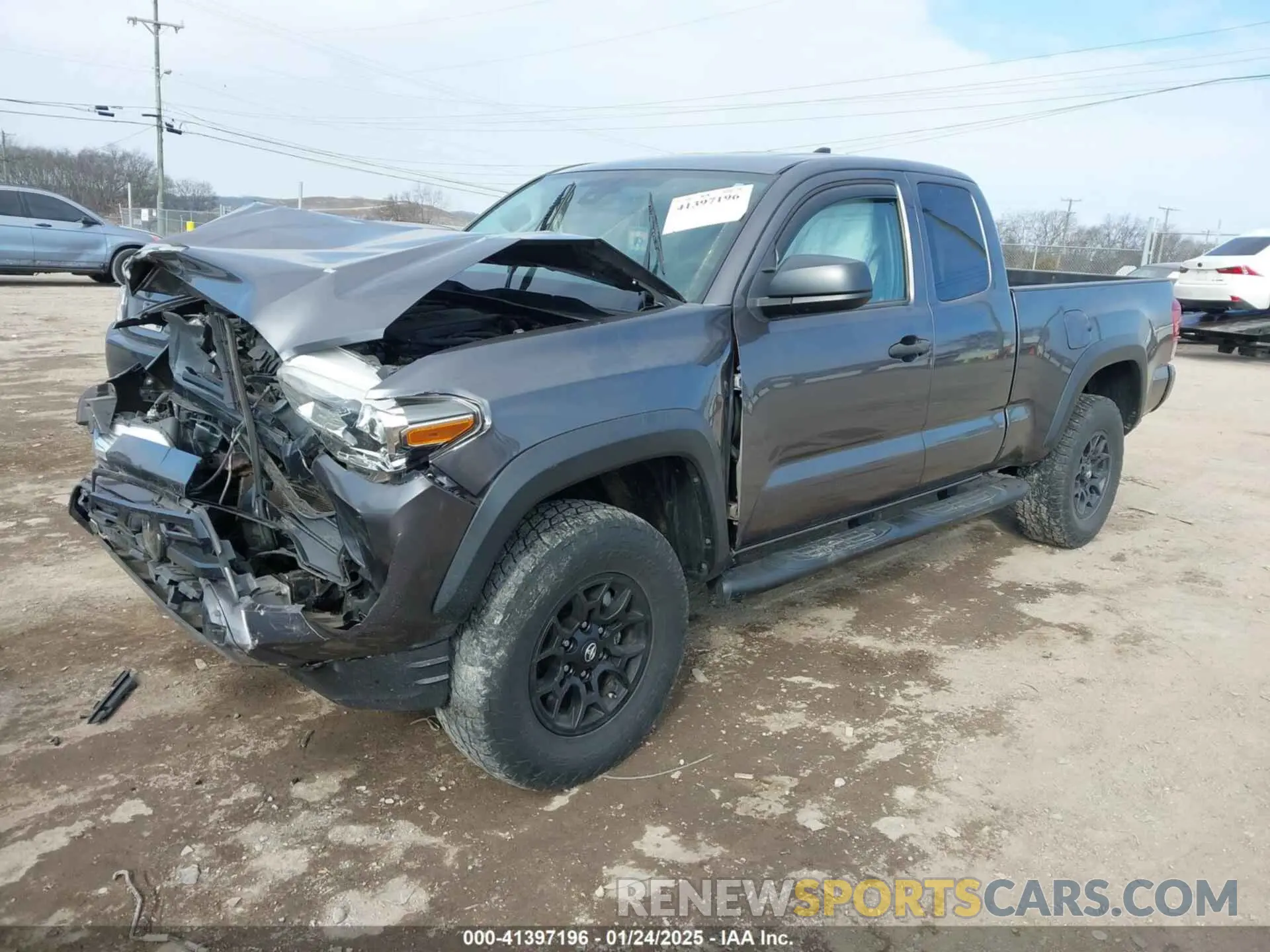 2 fotografías del automóvil dañado 5TFSZ5AN2KX165693 TOYOTA TACOMA 2019