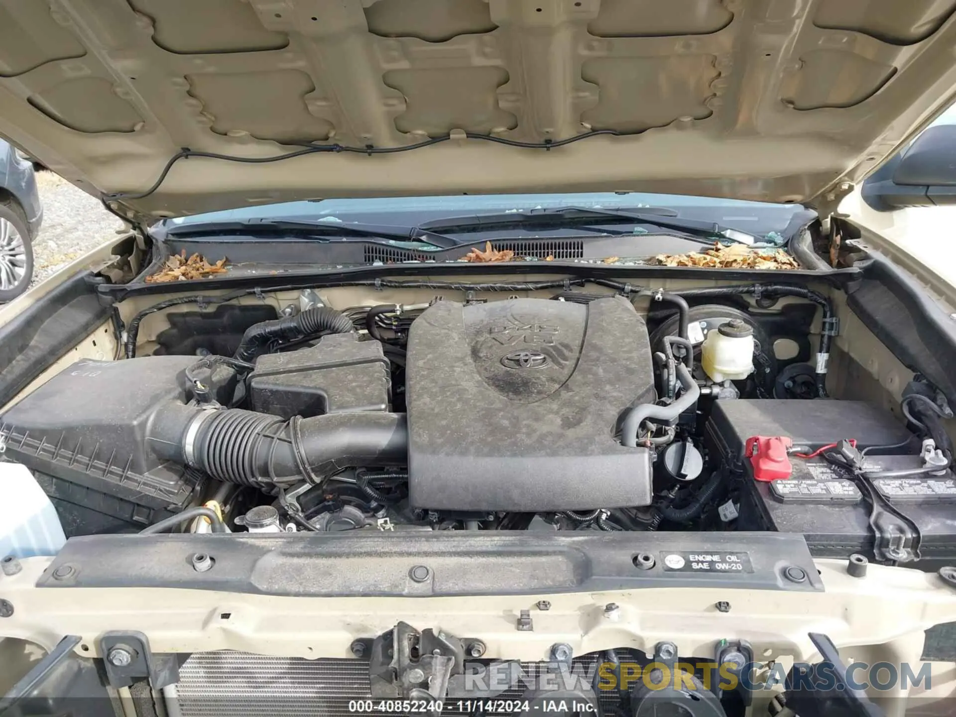 10 fotografías del automóvil dañado 5TFSZ5AN3KX184656 TOYOTA TACOMA 2019