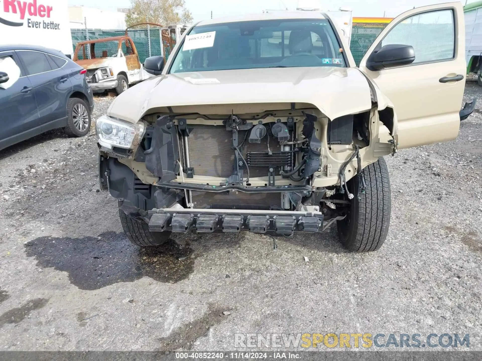 6 fotografías del automóvil dañado 5TFSZ5AN3KX184656 TOYOTA TACOMA 2019