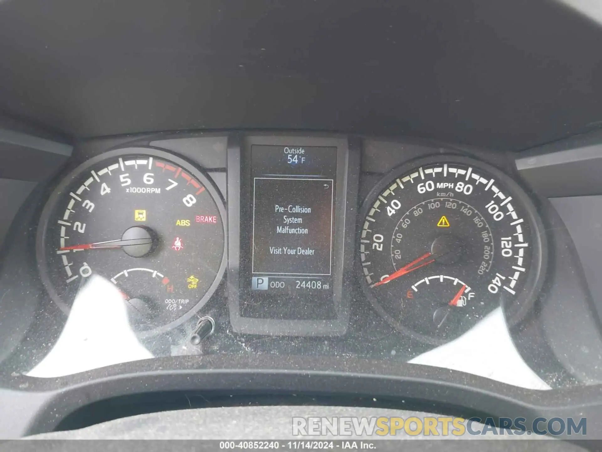 7 fotografías del automóvil dañado 5TFSZ5AN3KX184656 TOYOTA TACOMA 2019