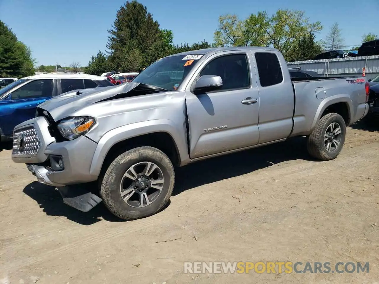 1 fotografías del automóvil dañado 5TFSZ5AN3KX205733 TOYOTA TACOMA 2019