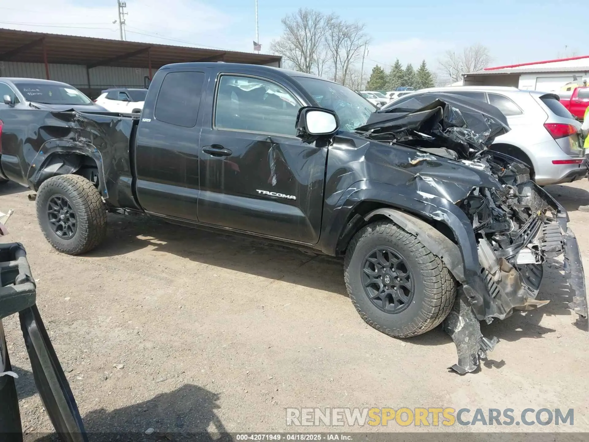 1 fotografías del automóvil dañado 5TFSZ5AN4KX185590 TOYOTA TACOMA 2019