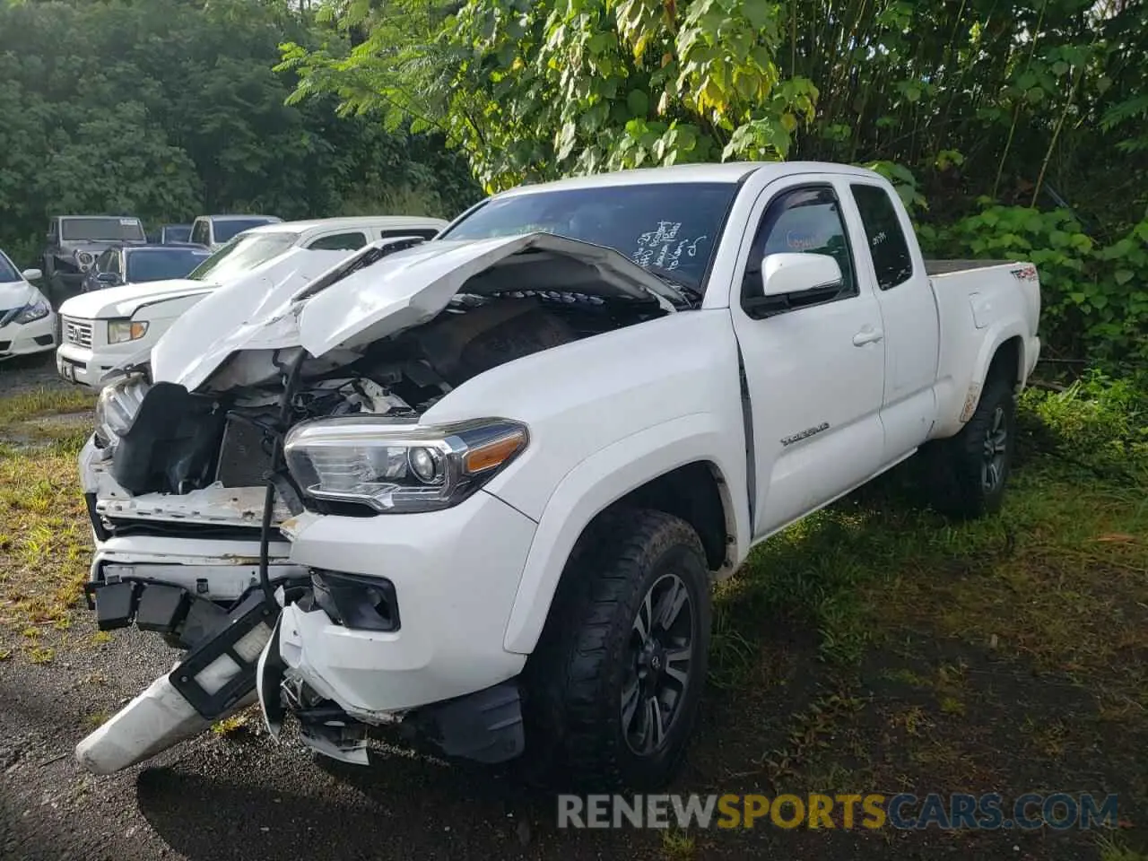 1 fotografías del automóvil dañado 5TFSZ5AN5KX187770 TOYOTA TACOMA 2019
