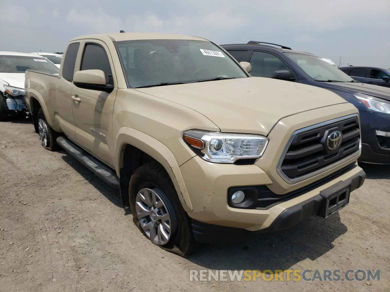 1 fotografías del automóvil dañado 5TFSZ5ANXKX192933 TOYOTA TACOMA 2019