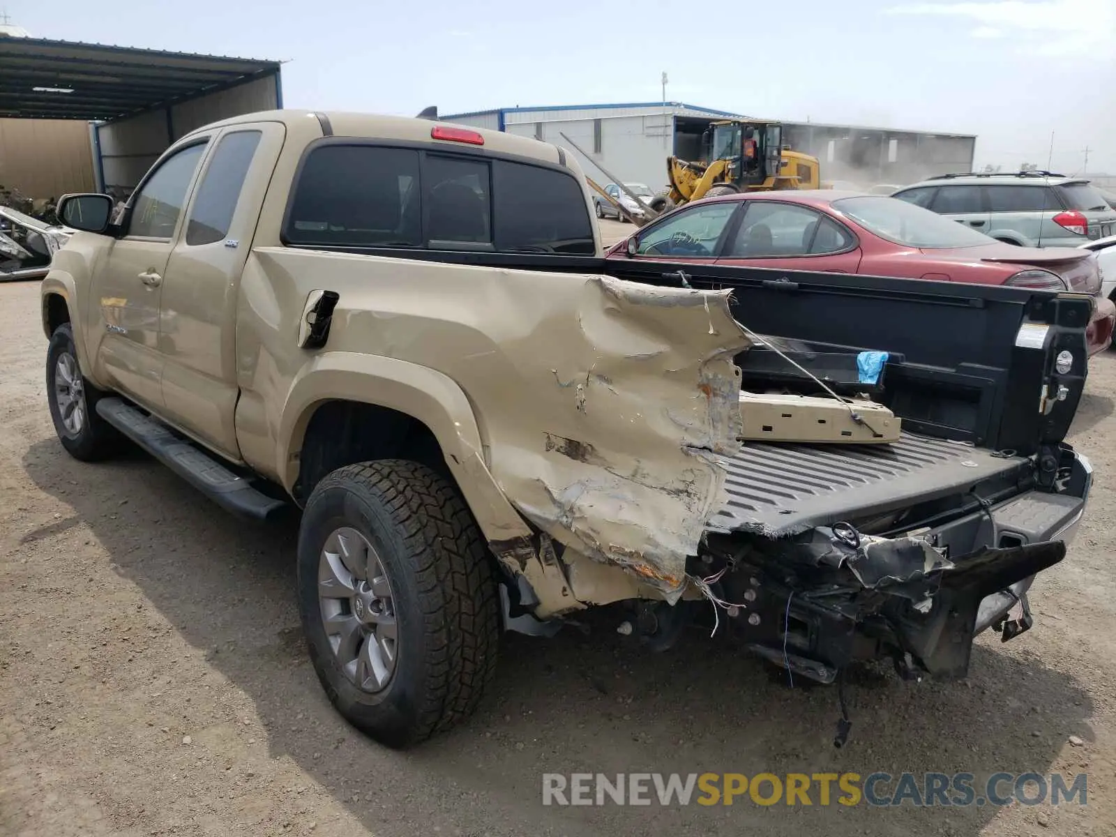 3 fotografías del automóvil dañado 5TFSZ5ANXKX192933 TOYOTA TACOMA 2019