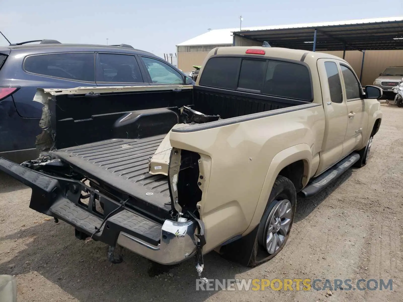 4 fotografías del automóvil dañado 5TFSZ5ANXKX192933 TOYOTA TACOMA 2019