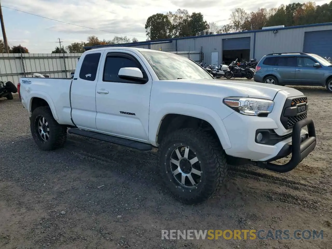 4 fotografías del automóvil dañado 5TFSZ5ANXKX206300 TOYOTA TACOMA 2019