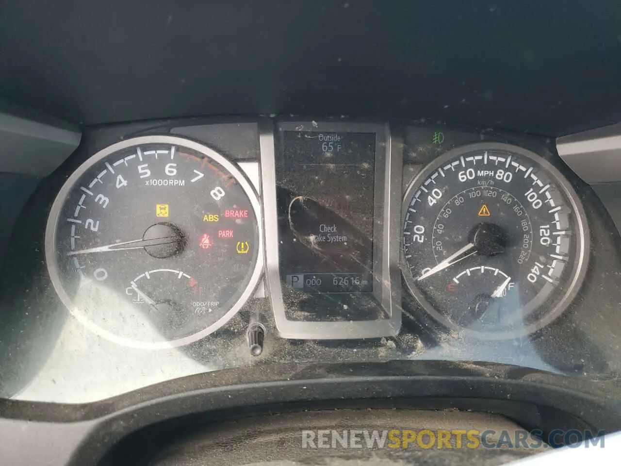 9 fotografías del automóvil dañado 5TFSZ5ANXKX206300 TOYOTA TACOMA 2019