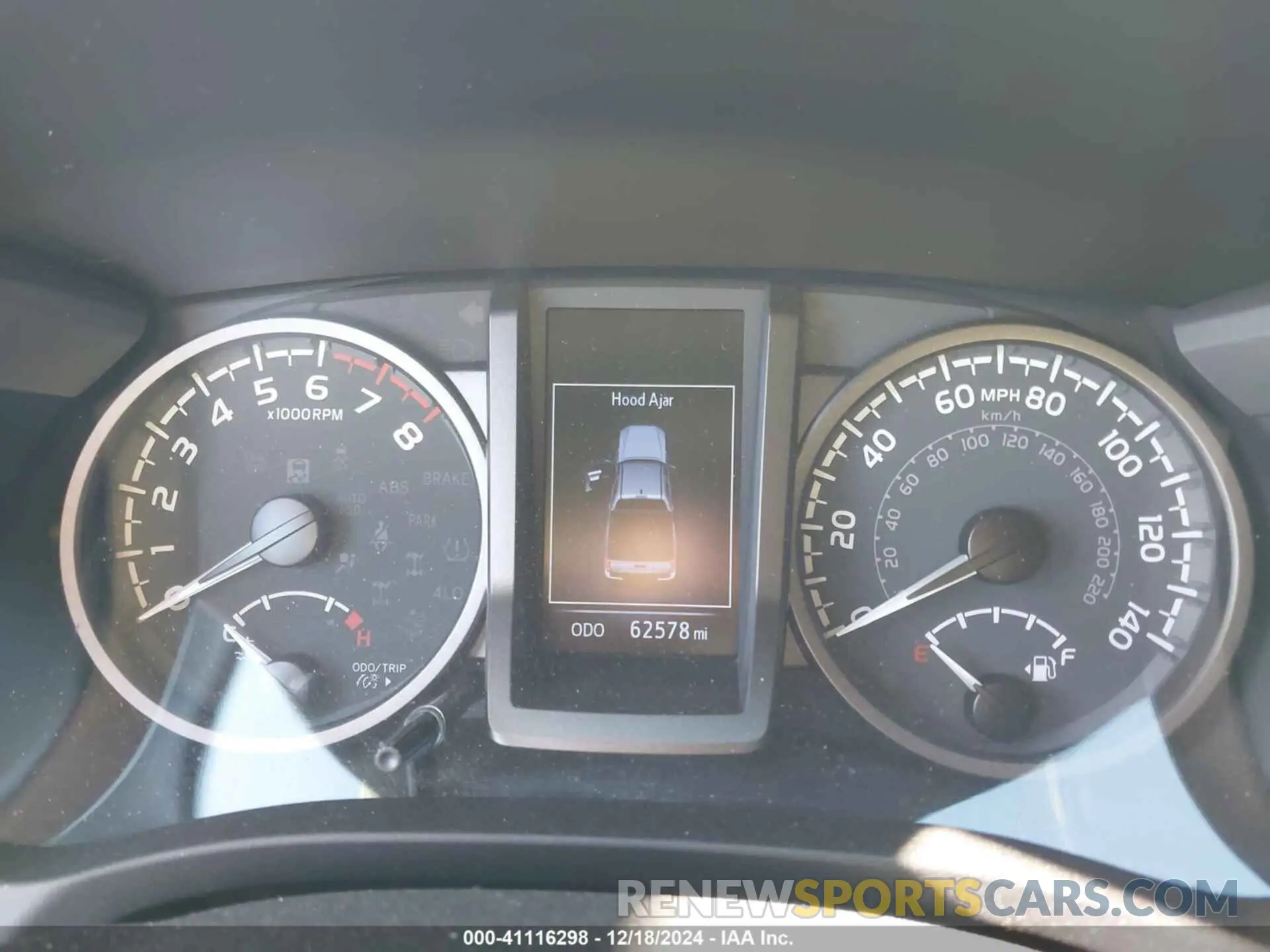 7 fotografías del automóvil dañado 3TMAZ5CN0LM121482 TOYOTA TACOMA 2020