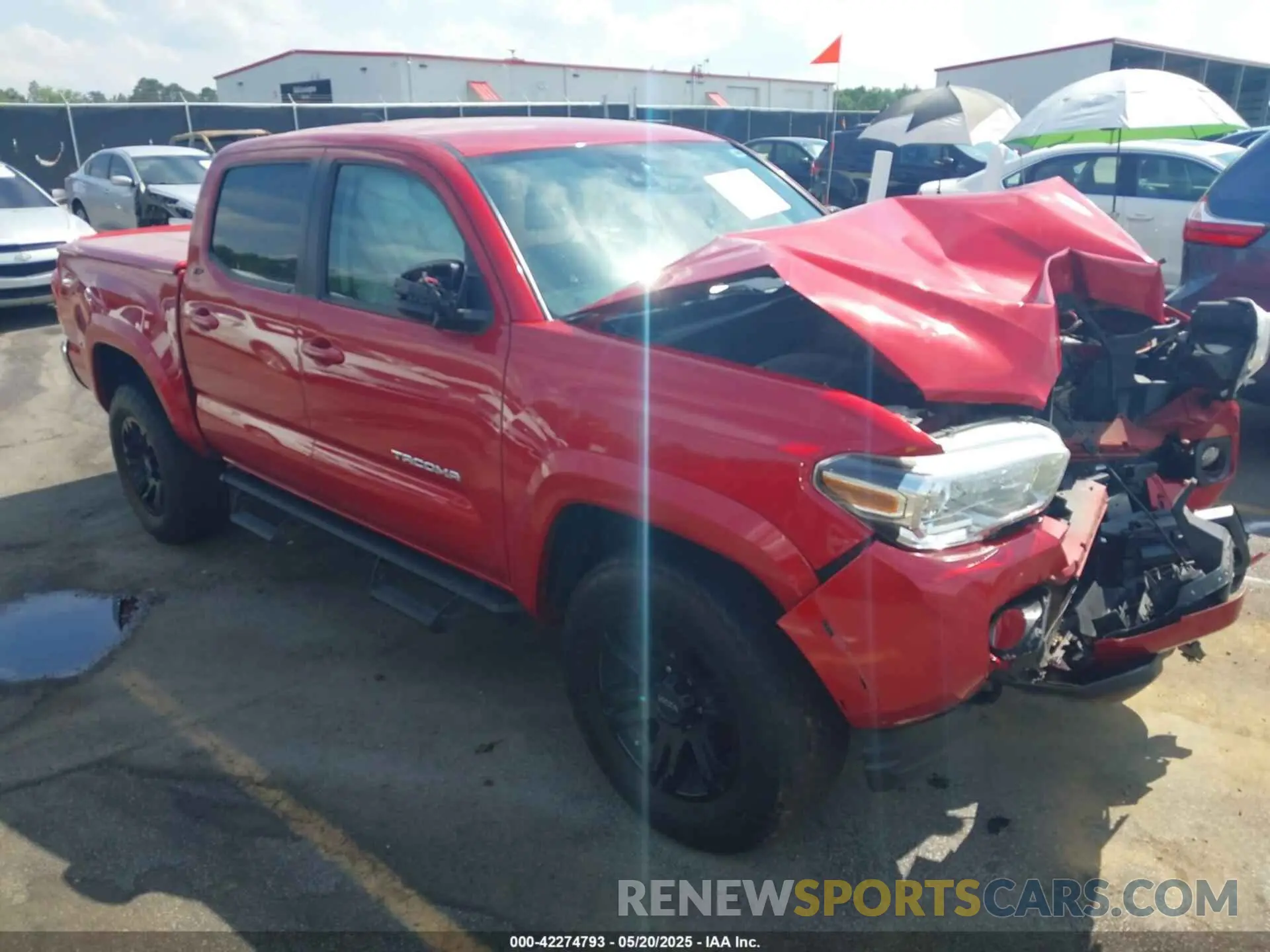 1 fotografías del automóvil dañado 3TMAZ5CN0LM125435 TOYOTA TACOMA 2020