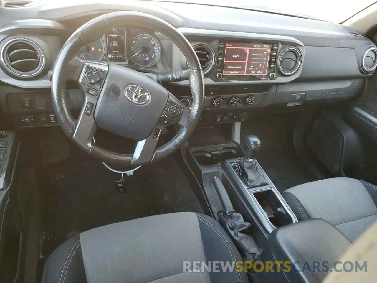 8 fotografías del automóvil dañado 3TMAZ5CN1LM122379 TOYOTA TACOMA 2020