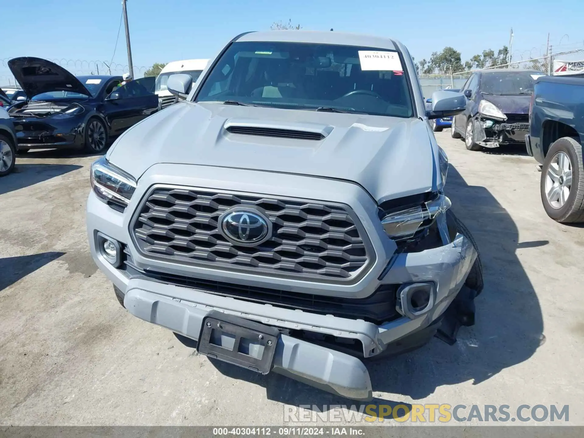 13 fotografías del automóvil dañado 3TMAZ5CN2LM116798 TOYOTA TACOMA 2020