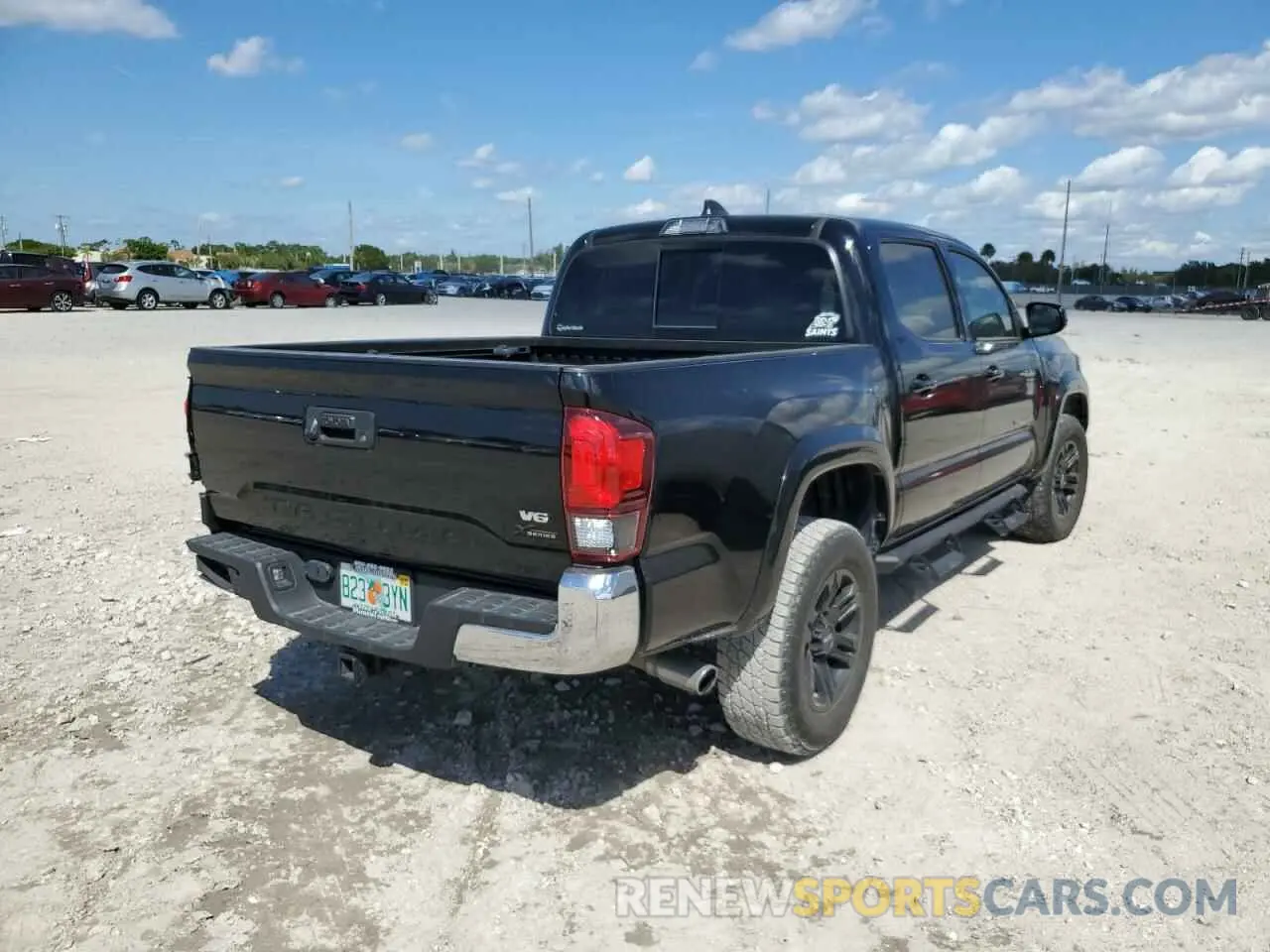 4 fotografías del automóvil dañado 3TMAZ5CN2LM127056 TOYOTA TACOMA 2020